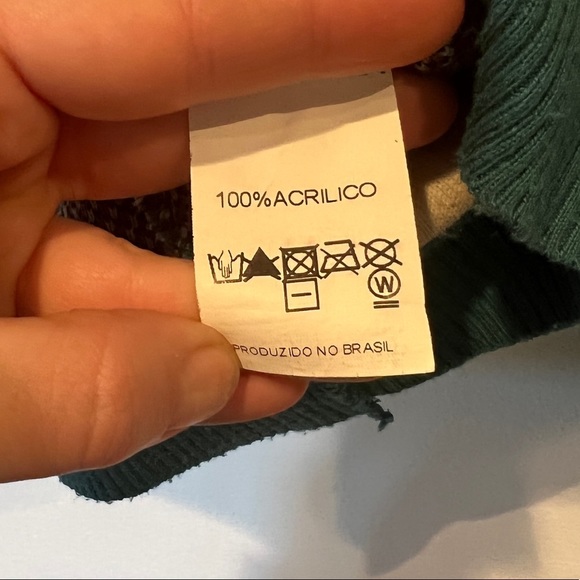 Emme Fox Heart Striped Grannycore Cardigan Sweater - Picture 8 of 11